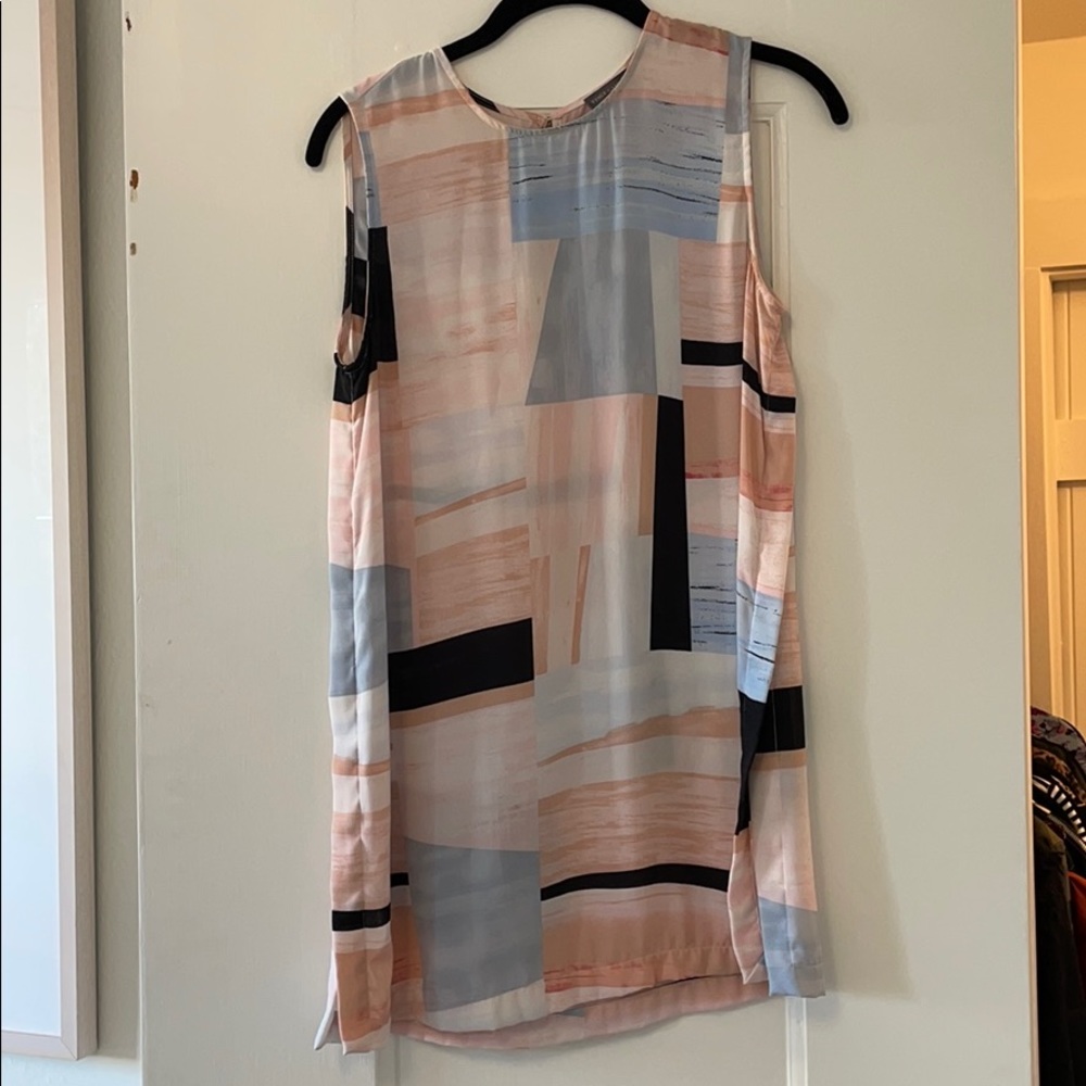 Geometric Tunic Top